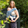 Mbajtëse bebe Ergobaby Embrace, për të porsalindur, deri 11.3 kg, blu Oxford