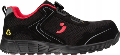 Këpucë pune Safety Jogger Ecolobi Low S1PS ESD TLS, madhësia 44, të zeza