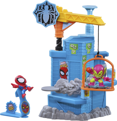 Set lojrash Hasbro Marvel Stunt Squad Crush Villain, figura aksioni, për kalamaj 4+