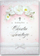 Брошура за крштевка за девојчиња Occasional Booklet Baptism Girl, тврд корица, розов дизајн со бели цветови