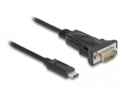 Adapter USB C Delock, RS 232 Serial D Sub 9 pin, i zi
