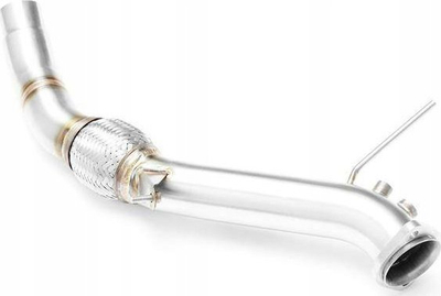 Downpipe shkarkimi BMW X3 E83 2.0d M47N2, 63.5mm, 150HP, inox