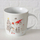 Filxhan Boltze Home Fiete, 330 ml, porcelan, motiv Krishtlindjesh me xhuxhë