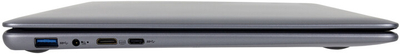 Laptop UMAX VisionBook 14WQ LTE, 14.1 ", Qualcomm Kryo 468, 4GB RAM, 128GB eMM, Qualcomm Adreno 618, gri
