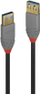 Kabllo zgjatuese USB Lindy LY-36761, USB 3.1 Gen1, 1m, Anthra Line