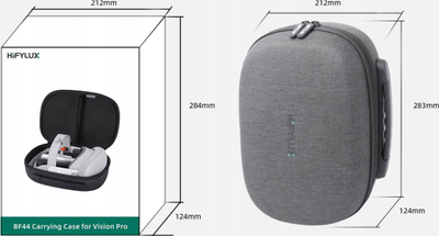Çantë mbrojtëse Apple Vision Pro, për syze VR, e zezë