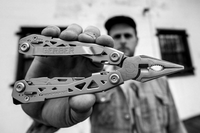 Multiveprim Gerber Suspension NXT, çelik inox, me këllëf, argjent