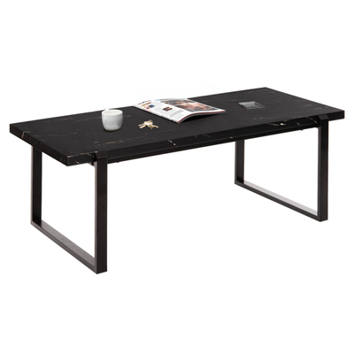 Tavolinë për kafe Shaben 120x60x46Hcm (HM9585.01), zezë