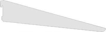 Konsolë muri Domax WSD për rafte 170mm, metal, e bardhë