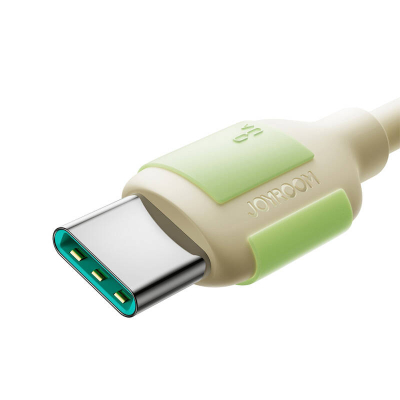 Kabllo karikimi Joyroom USB A në USB C, 2m, 30W, bezhë