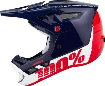 Helmetë biçiklete 100% Aircraft Composite, madhësia S, blu e errët navy