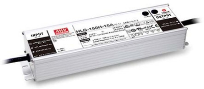 Furnizues LED Mean Well HLG-150H-24A, 150W, 24V DC, i bardhë