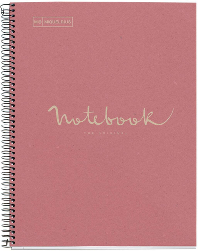 Тетратка Miquelrius Recycled Notebook, A4, 80 листови, шарена
