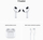 Слушалки Apple AirPods 2022 (трета генерација), со футрола за полнење