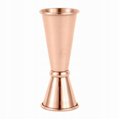 Jigger japonez për barmanë, 25 ml, 50 ml, ngjyrë bakri