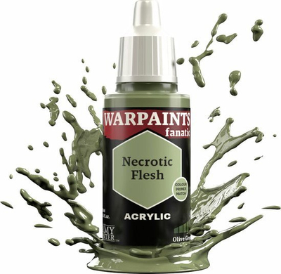 Акрилна боја The Army Painter Warpaints Fanatic Necrotic Flesh, 18 ml, бледо зелена