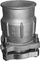 Konektor AGAflex clamp Agaflex, filet i brendshëm 3", për tub çeliku dhe tub blu PE