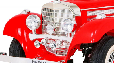 Makina elektrike për fëmijë Mercedes Benz Retro 540A, 4 motorë, deri 100 kg, e kuqe