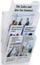 Stendë broshurash Durable Combiboxx 861319N, A4 dhe 1/3 A4, transparente