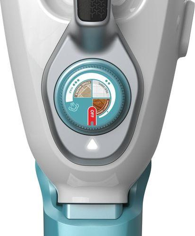 Shtupë me avull Black&Decker 7në1, 1300W, e bardhë/ e kaltër