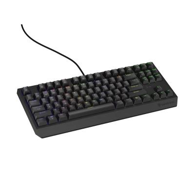 Tastierë mekanike Genesis Thor 230 TKL, Outemu Red, RGB, e zezë