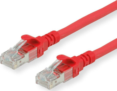 Мрежен кабел Roline Cat6a, 15m, S/FTP, црвен