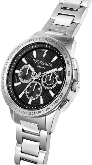 Orë burrash Trussardi T-Hawk R2453153004, e argjendtë
