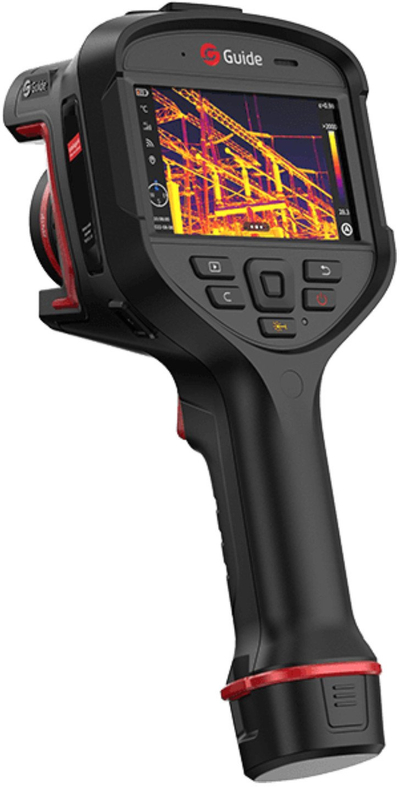 Kamerë termike Guide H3, rezolucion 320 x 240, ekran LCD me prekje