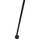 Tavolinë për kafe ovale për ambient të jashtëm Allegra 100×45×51,5 cm (HM5695.11), bezhë/ zezë