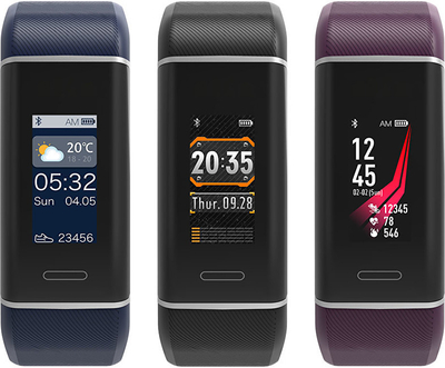 Matës aktiviteti VeryFit W7 DIX01, i zi, unisex