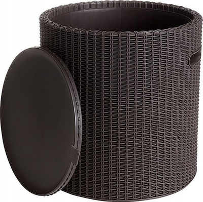 Ладилник столица Keter Cool Stool, 39L, мултифункционален, сива