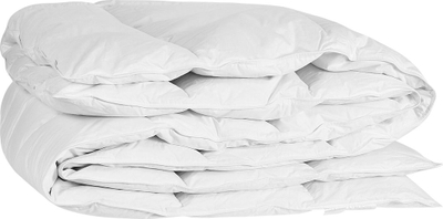 Duvet GROSSGLOCKNER Extra Warm, 155 x 220 cm, 13.5 TOG, i bardhë