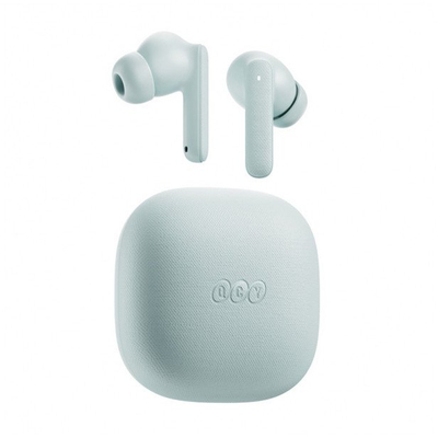 Kufje pa tela QCY Buds T43, TWS Bluetooth 5.4, 35 orë bateri, blu