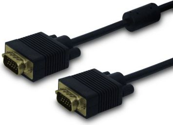 Kabllo Savio D-Sub (VGA) - D-Sub (VGA), 1.8m, e zezë