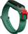 Byzylyk silikoni Hurtel Strap Xmas për Xiaomi Mi Band 4 edhe Mi Band 3, me motive Krishtlindjesh, jeshile e errët