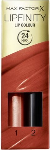 Buzëkuq Max Factor Lipfinity Lip Colour, që rri gjatë, ngjyrë e kuqe