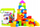 Blloqe shkumë Trefi FOAM BLOCKS KL.P 014, set 95 copë, shumëngjyrëshe