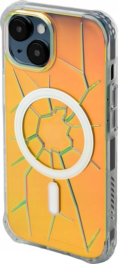 Këllëf MagSafe Kingxbar PQY për iPhone 15, PC i fortë, shumëngjyrësh