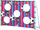 Portë futbolli NILS Extreme NT7788, me rrjetë dhe panel shenjëstrimi, 215x150cm