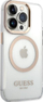 Fутрола за телефон Guess Metal Outline за iPhone 15 Pro Max, MagSafe, златна