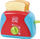 Toster lodër Playgo My Toaster, mekanik, me feta buke, shumëngjyrësh