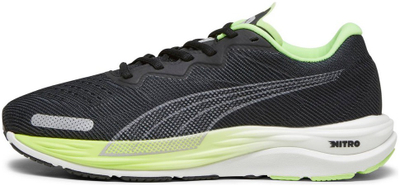 Atlete vrapimi PUMA Velocity Nitro 2, mesh frymëmarrës, platformë amortizuese, shumëngjyrëshe me të zezë