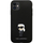 Kllëf telefoni Karl Lagerfeld KLHCN61SMHKNPK për iPhone 11/Xr 6.1", silikon, i zi