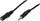 Kabllo audio LogiLink, Jack 3.5mm - Jack 3.5mm, 3m, e zezë