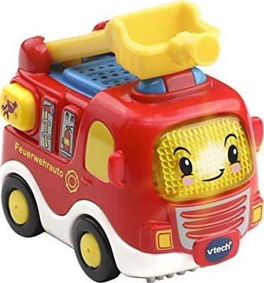 Lodër makinë zjarrfikëse VTech Tut Tut Baby Flitzer, plastike, për foshnja, e kuqe