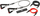 Set shirita rezistence Reebok Power Tube RATB-30034, 3 nivele force, me shumë ngjyra