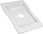 Mbajtëse muri për tablet Maclean MC-907, për iPad Pro 12.9, VESA 75x75, e bardhë