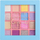 Paletë sysh Lovely Cupcake Eyeshadow Palette, 16 nuanca, shumëngjyrëshe