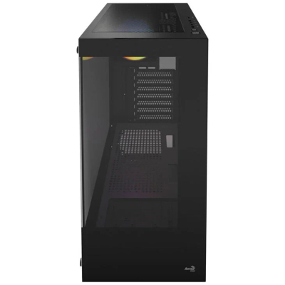 Kasë Aerocool Pivot-G-BK-v2 Midi-Tower, Tempered Glass, e zezë