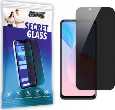 Xham mbrojtës privatësie Grizz SecretGlass për Vivo Y21A, qeramik, i tejdukshëm